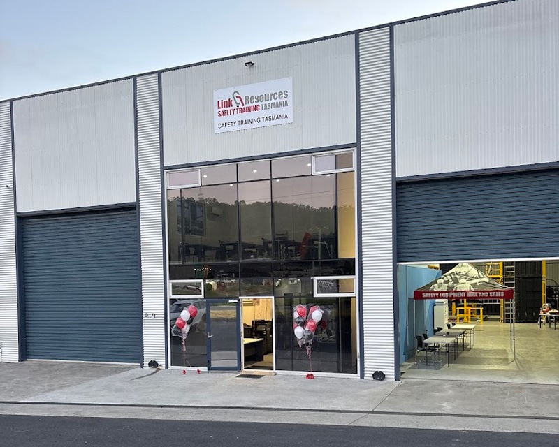 Link Resources' Launceston training facility