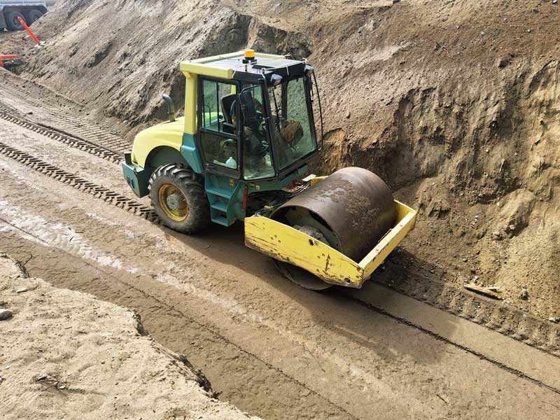 Soil compaction roller training course Australia civil construction machinery operator training